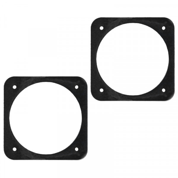 MDF 130mm Luidsprekerhouders - Volvo S40 en V40 (1995-2004) - Voordeuren