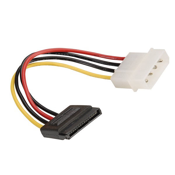 ROLINE Stroomkabel Molex 4p - SATA