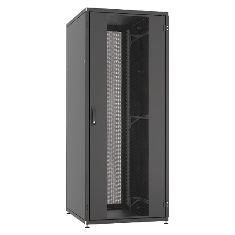 Serverkast 19"- 27U - 800 x 1000 mm - PRO - Voorgemonteerd - Zwart