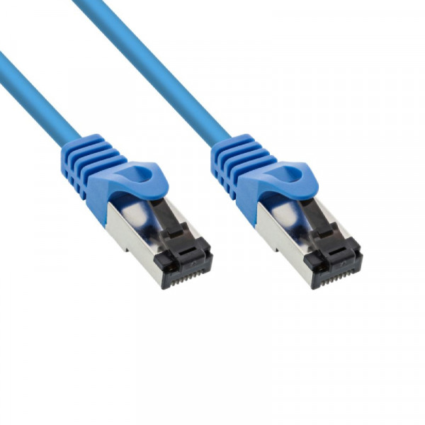 S/FTP CAT8.1 40 Gigabit Netwerkkabel - CU - 0,5 meter - Blauw