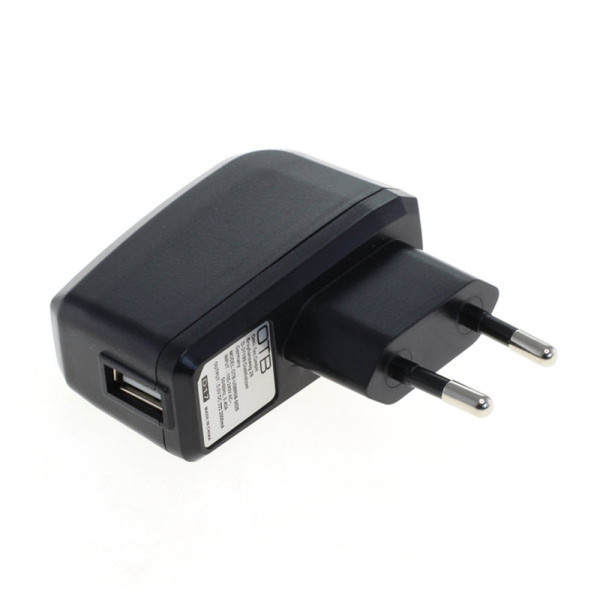 USB Thuislader Voedingsadapter - 5V - 2A - 10W - Zwart