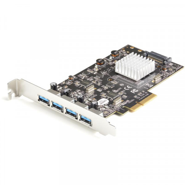 StarTech 4 poorts USB 3.2 Gen 2 PCIe Kaart - USB-A 10Gbps