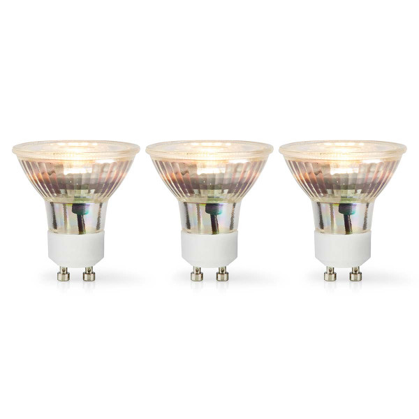 GU10 LED Spot 4,5W warm wit - 3 stuks