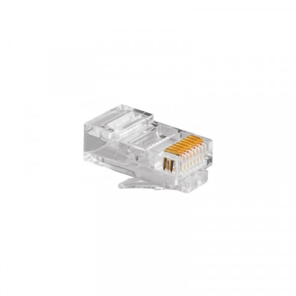 RJ45 Stekker - CAT5e - UTP - 8P8C - Basic - Transparant - 100 stuks