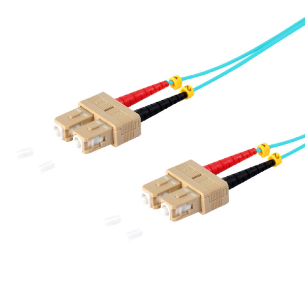Duplex Glasvezel Patchkabel OM3 50/125 SC/SC 2m