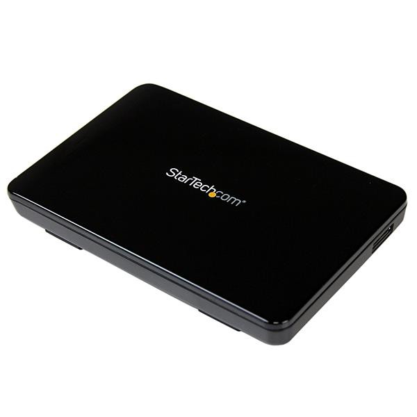 StarTech 2,5 inch SSD en Harde-schijfbehuizing - USB 3.0 - SATA III 6 Gbit/s - Draagbaar - UASP - Zw