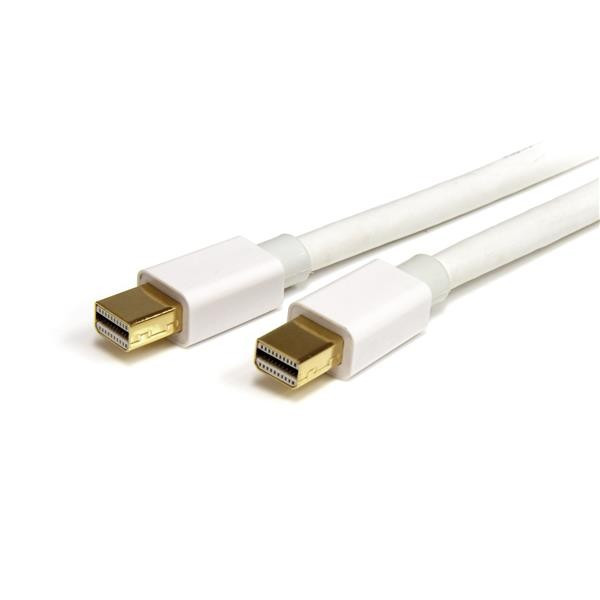 StarTech 3 m Mini DisplayPort Kabel Wit - M/M
