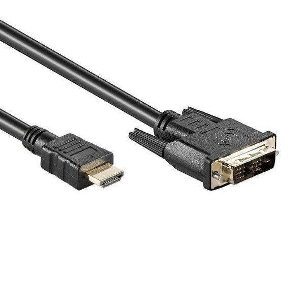 HDMI - DVI-D single-link Kabel 3m