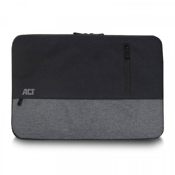 Laptop sleeve 14,1 inch Urban, Zwart/grijs