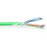ACT FTP Cat5e Netwerkkabel Groen 500m Soepel LSZH