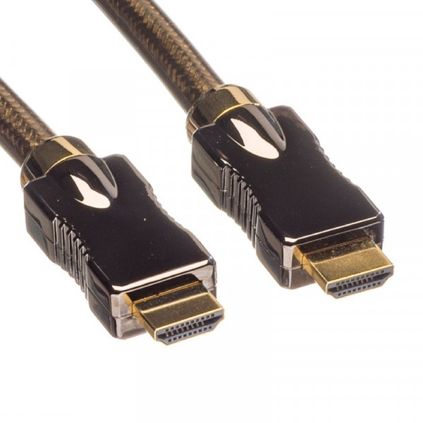 HDMI 2.0A Kabel - Dubbel Afgeschermd - 4K 60Hz - 2 meter - Zwart