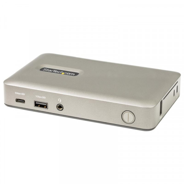 StarTech USB-C Dock - DP 4K 30 of VGA/65W PD/4 poorts USB/GbE