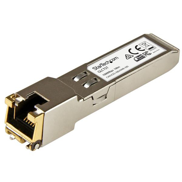 StarTech Gigabit RJ45 koper SFP Transceiver Module - Cisco GLC-T compatibel