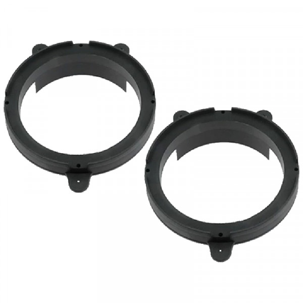 ABS 130mm Luidsprekerhouders - Renault Twingo (2000-2007) - Voordeuren