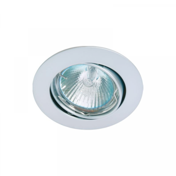 Inbouwspot Armatuur Aluminium - Kantelbaar - Mat Chroom