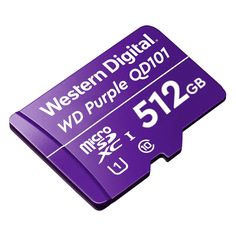 Western Digital WD Purple SC QD101 flashgeheugen 512 GB MicroSDXC Klasse 10