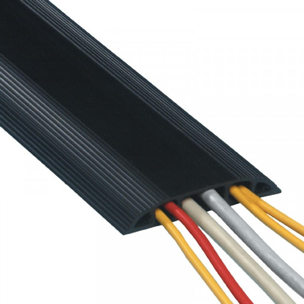 DATAFLEX PVC Vloergoot Zwart 1,5m