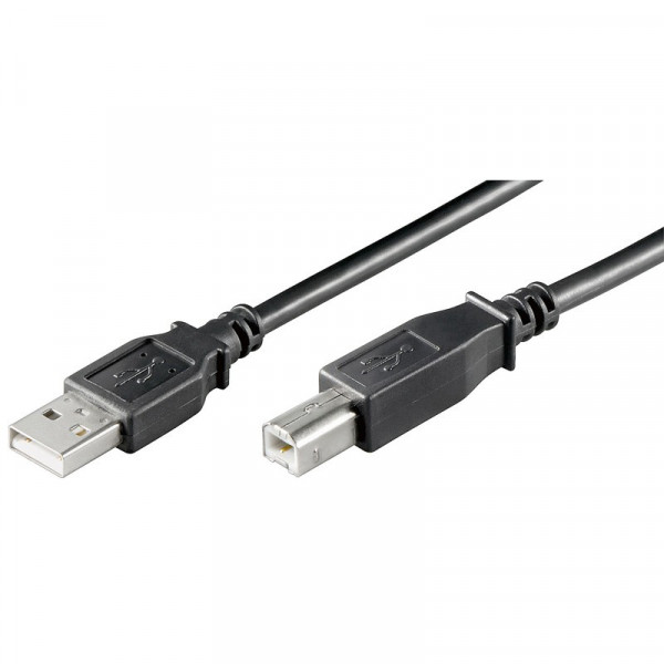 USB 2.0 Aansluitkabel USB A - USB B 0,25m