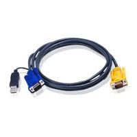 Aten 2L-5202UP KVM-Kabel VGA+USB 1,8m