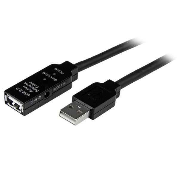 StarTech 20m USB 2,0 Actieve Verlengkabel - M/F