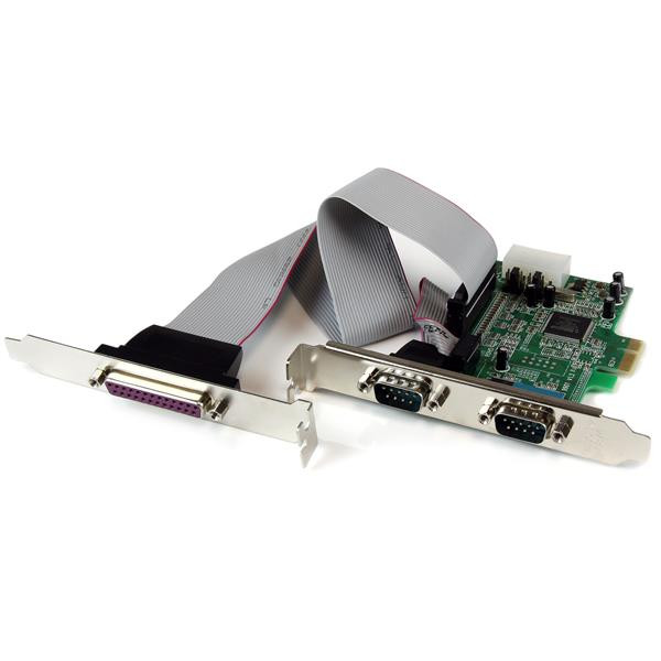 StarTech 2S1P Native PCI Express Parallelle Seriële Combokaart met 16550 UART