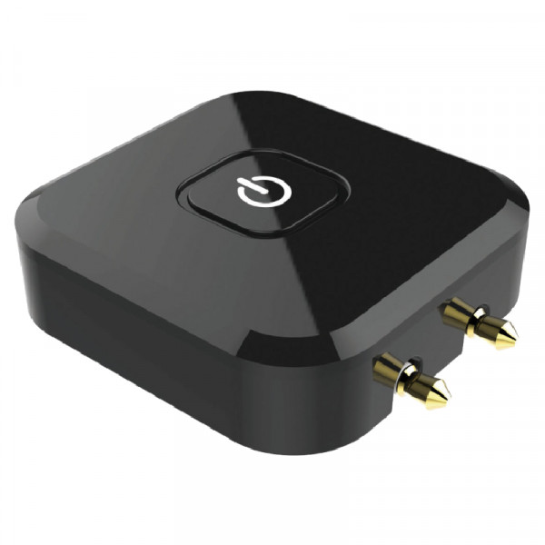 Bluetooth audio zender - 3,5mm Stereo Jack en Stereo Tulp - Zwart