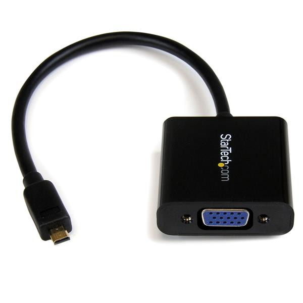 StarTech Micro HDMI naar VGA Adapter Converter voor Smartphones / Ultrabook / Tablet - 1920x1080