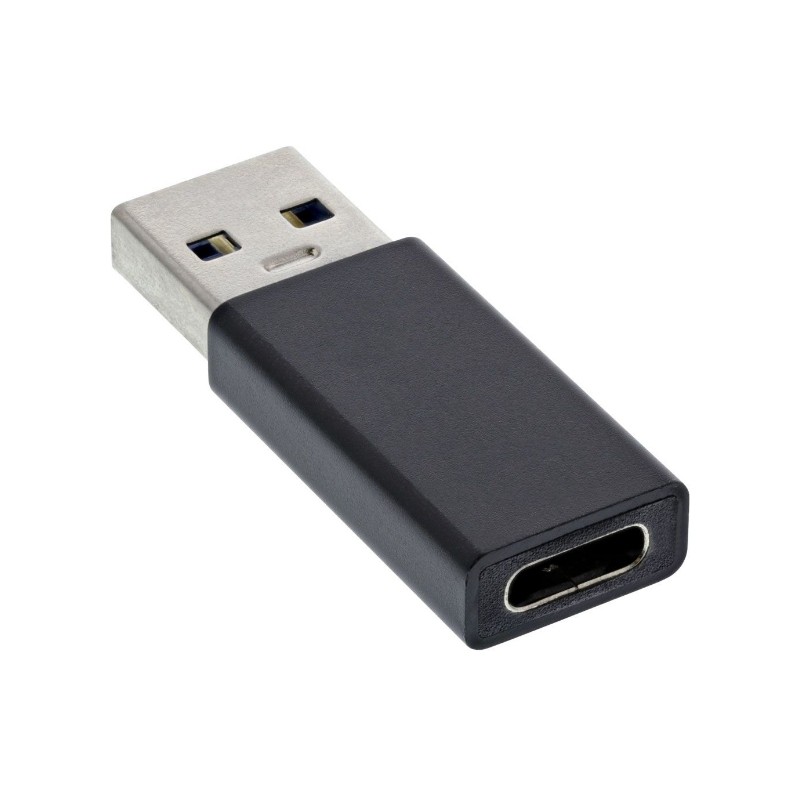 USB A naar USB C adapter zwart - USB 3.2 Gen 1
