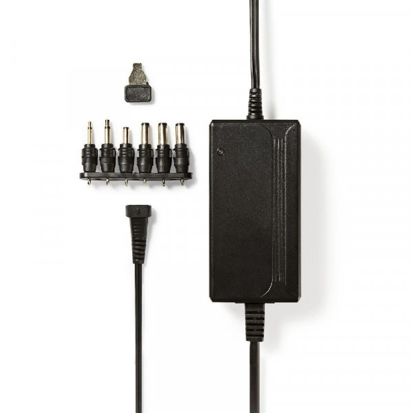 Universele AC Stroom Adapter Zwart