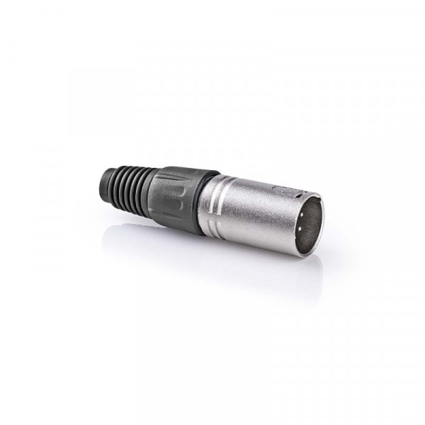 Soldeerbare XLR 5-pin Connector (m) - Met Trekontlasting - Metaal