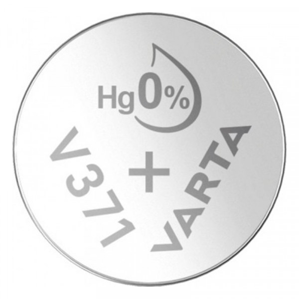 VARTA V371 Batterij - Zilveroxide - 1,55V - Horloge - Bulk