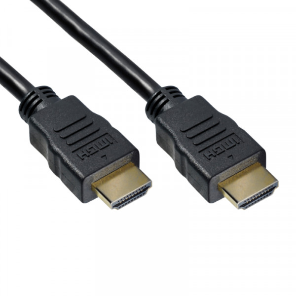 Dertig muis Stuwkracht HDMI 2.0 Kabel - Premium Gecertificeerd - 4K 60Hz - 2 meter - Zwart