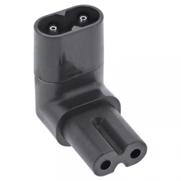 C8 - C7 Adapter - Haaks Omhoog/Omlaag - Zwart