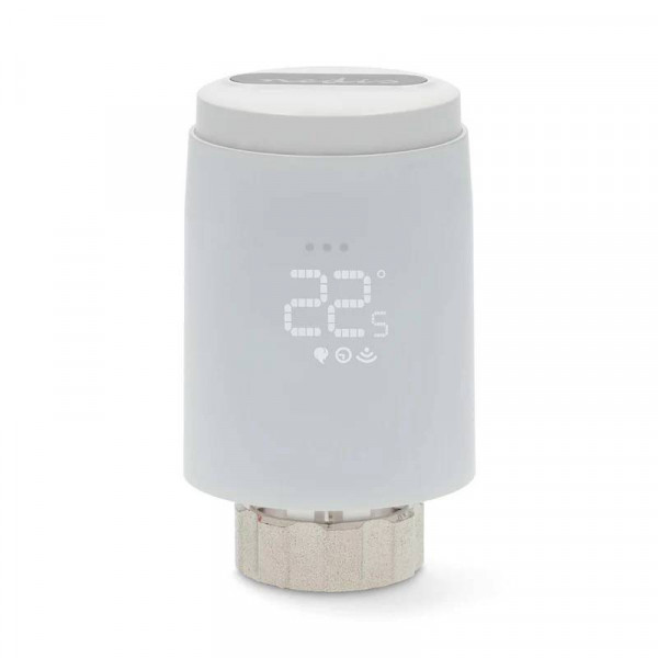 Slimme Zigbee 3.0 Radiatorknop - Batterij gevoed - LED indicatie - Wit