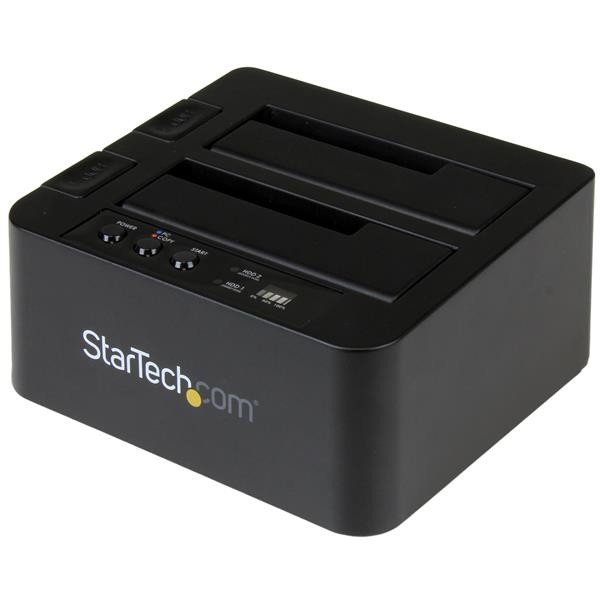 StarTech 2,5 en 3,5" SATA Harde-schijfduplicator en -wisser - USB 3.2 Gen 2 - 28 GB/min