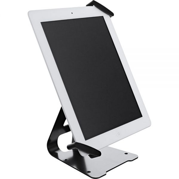 inline tablet standaard universeel 10 13 met veiligheidslot zwart