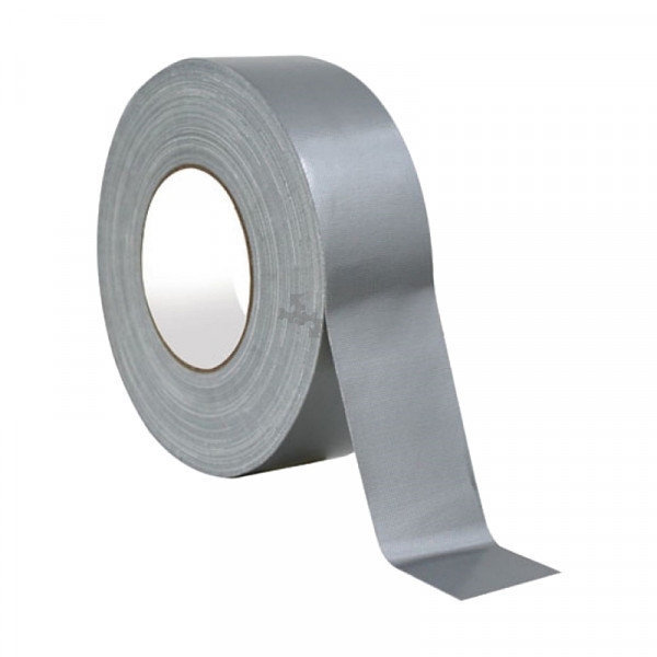 Duct tape - 50mm breed - 25 meter - Grijs