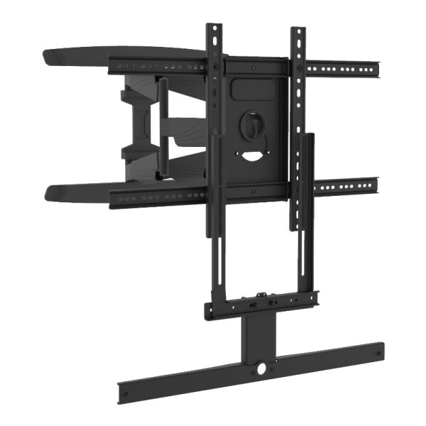 Cavus TV muurbeugel voor 37-70 inch - Full motion - Voor Zwarte Sonos ARC - Tot 40kg - Zwart