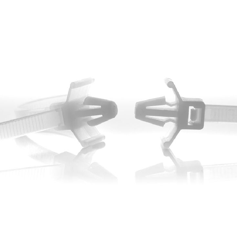 Kabelbinders - Met Spreidanker type 1 - 110 x 2,5mm - 100 stuks - Transparant