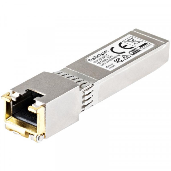 StarTech SFP+ module koper 10GBase-T compatible RJ45 - 30 meter