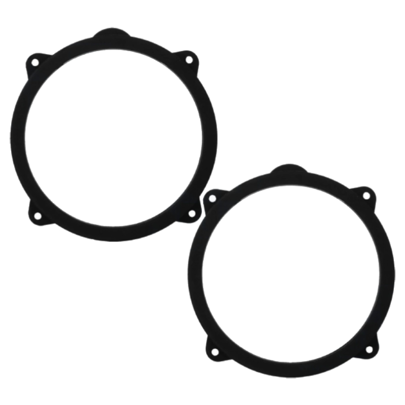 MDF 165mm Luidsprekerhouders - Alfa Romeo 147 (2000-2010), 159 (2005-2011) - Voor- en achterdeuren
