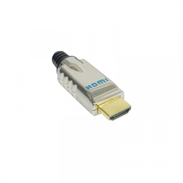 Soldeerbare HDMI Connector (m) - Verguld - Zilver