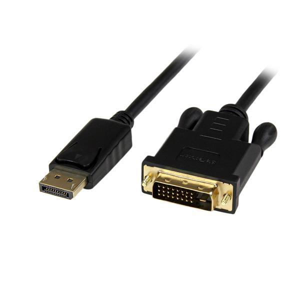 StarTech 1,8 m DisplayPort naar DVI actieve adapter kabel - DP naar DVI 1920x1200 - zwart