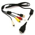 VMC-MD2-AV USB & AV kabel voor Sony Cybershot