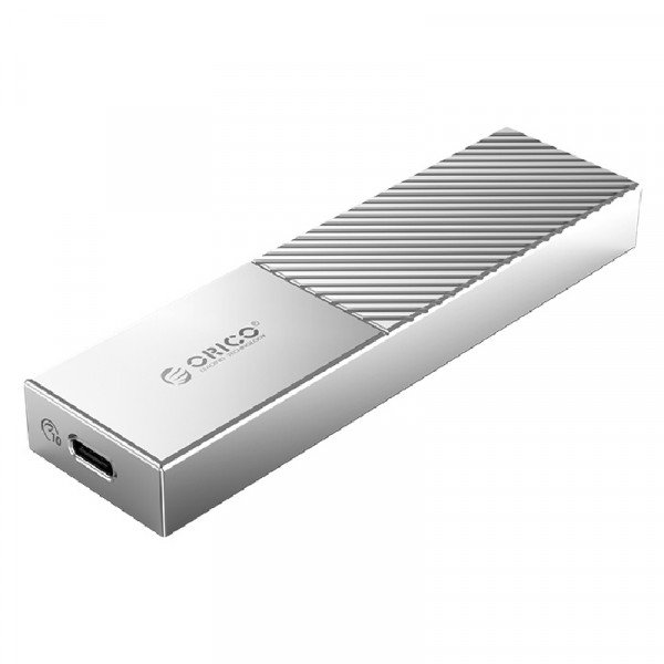 Orico Externe NVMe SSD Behuizing - M.2 Sata - USB 3.2 Gen 2 - Met 0,3 meter USB-C kabel - Metaal