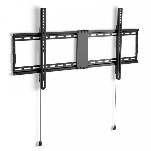 Tv muurbeugel voor 43-100 inch schermen - Basic - Vast - Tot 70kg - Zwart