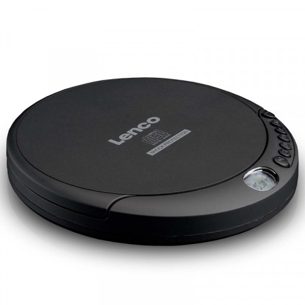 Lenco Discman - Draagbare CD- en MP3-speler - Op batterij - Anti-schok - Zwart