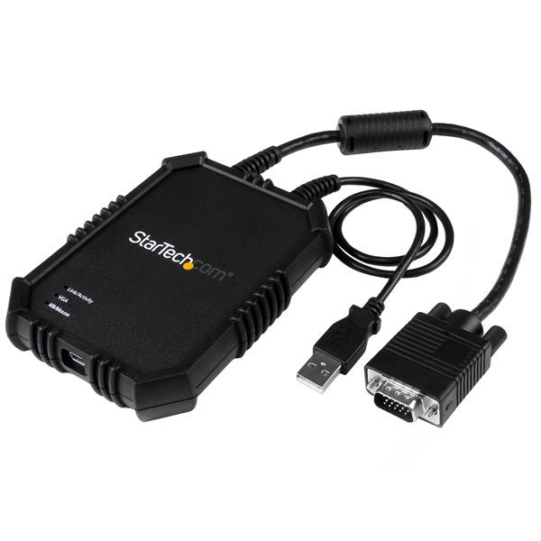 StarTech USB KVM Switch - USB 2.0 - Bestandsoverdracht en Video-opname - Zwart