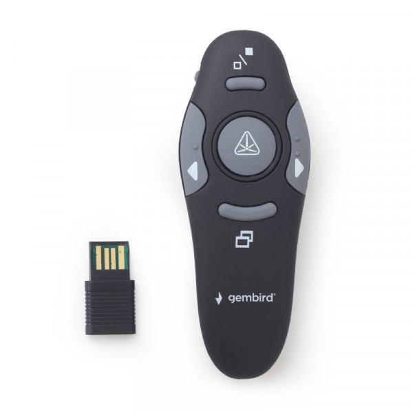 Draadloze Laser Pointer en Presenter - Bereik tot 10 meter - Zwart