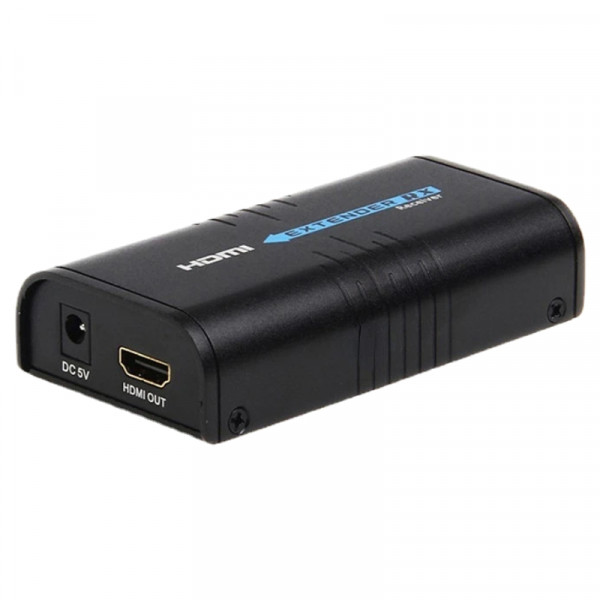 Extra ontvanger (RX) voor HDMI over UTP verlenger 120 meter - Full HD 60Hz - Zwart